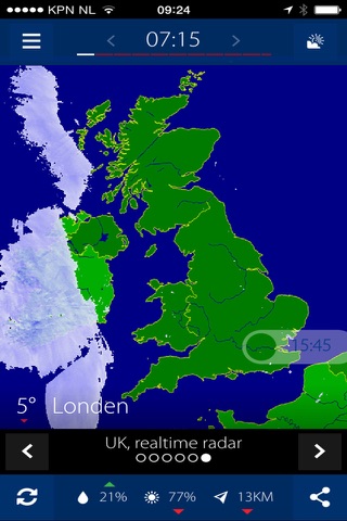 Rainradar UK & Ireland - náhled