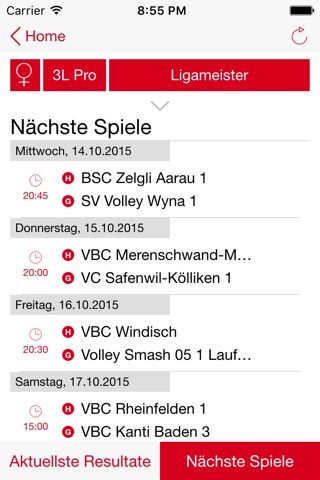 SVRA - Aargauer Volleyball screenshot 2