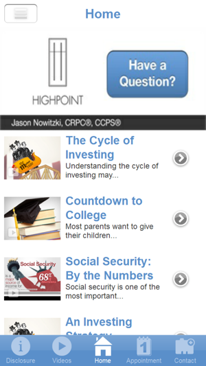 Jason Nowitzki - High Point Advisors(圖2)-速報App