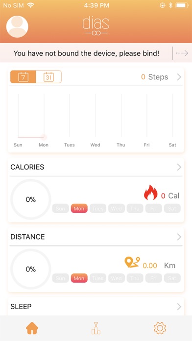 Dias Activity Tracker screenshot 3