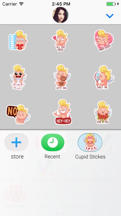 Animated Love Cupid Stickers screenshot 4