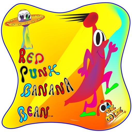 Red Punk Banana Bean Icon