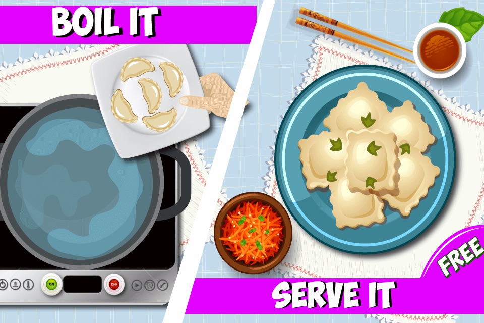 Dumpling Street Chef - Cooking For Girls & Teens screenshot 3