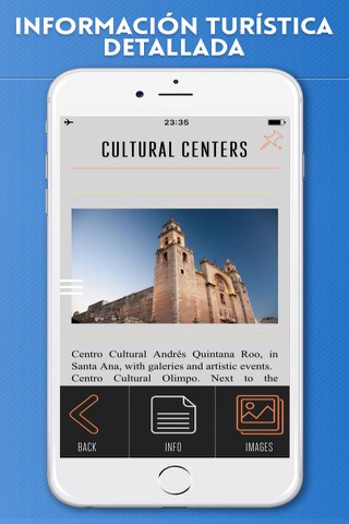 Mérida Travel Guide with Offline City Street Map screenshot 3