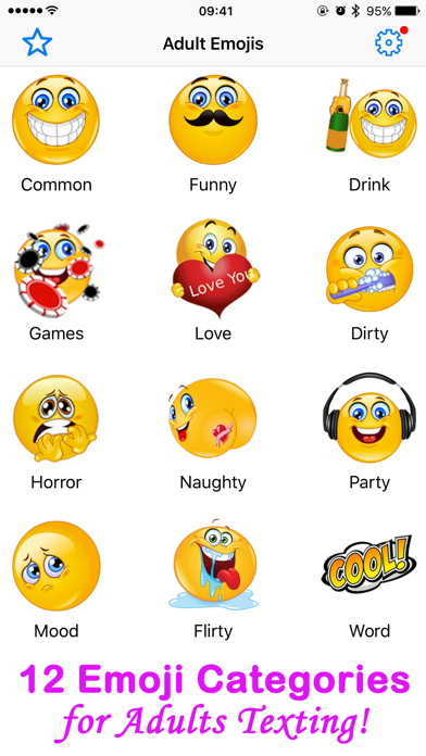 Adult Emoji Flirty Emoticons Naughty Icons Sticker iPhone App