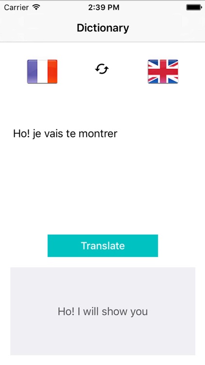 Translate English to French Dictionary - Traduction Français Anglais