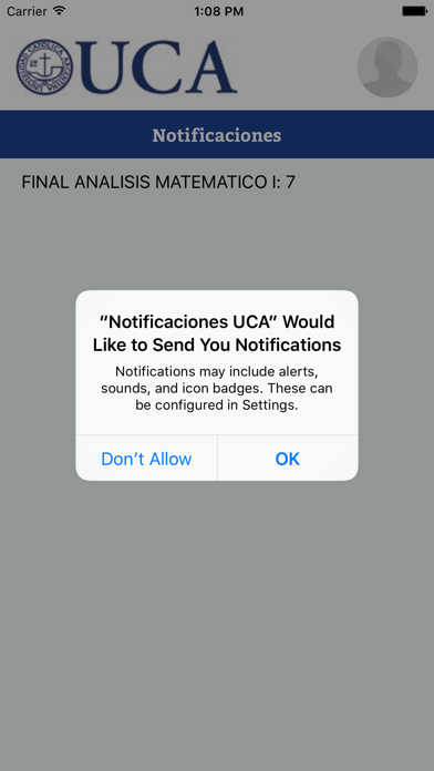 How to cancel & delete Notificaciones UCA from iphone & ipad 3
