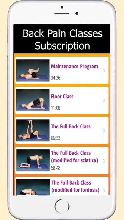 Lower Back Yoga - Floor Class screenshot-4