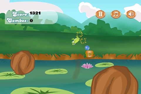 Clumsy Frog Jump Challenge - awesome jumping and racing game screenshot 2