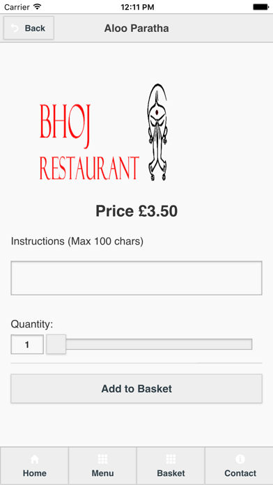 How to cancel & delete Bhoj Restaurant from iphone & ipad 4