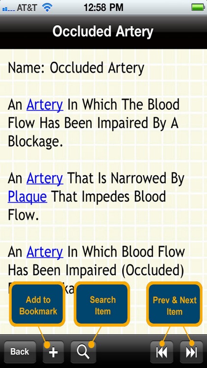 Circulatory System and Cardiovascular Glossary screenshot-2