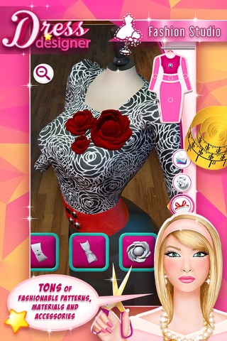 Dress Designer Fashion Studio - Tailor Boutique screenshot 3