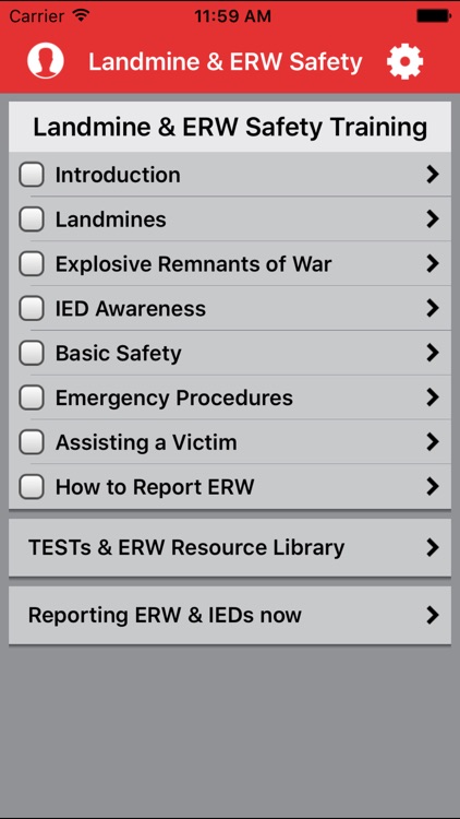 UNMAS Landmine & ERW Safety