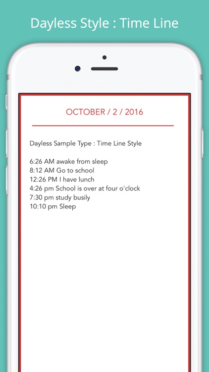 Dayless - Simple Diary App