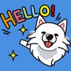 Samoyed Dog Stickers