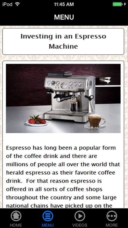 Espresso Yourself - Learn How to Make a Best Taste of Espresso Coffee