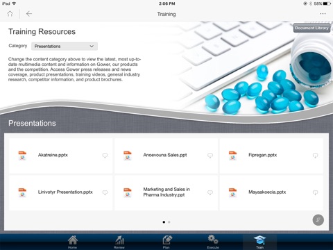 MicroStrategy Mobile for iPad screenshot 2