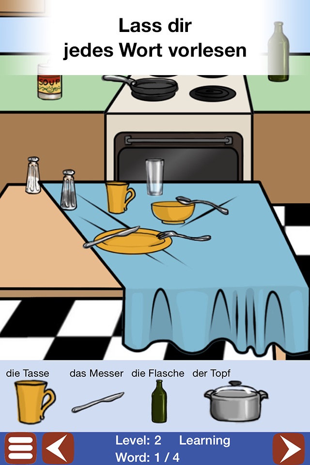 German for Kids: a Learning Story Adventure screenshot 3