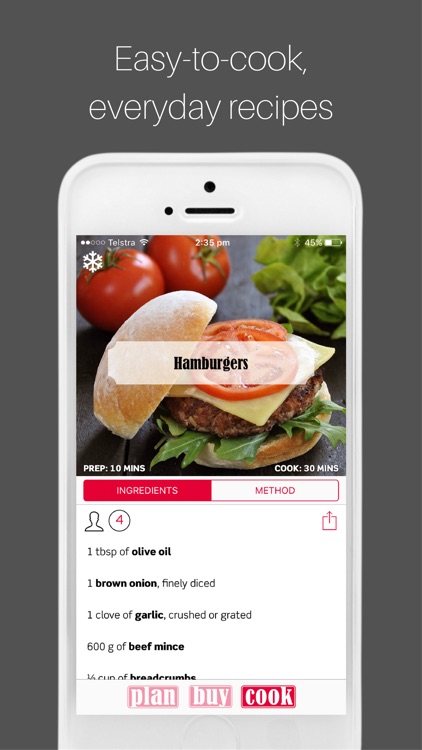 Plan Buy Cook meal planner screenshot-4