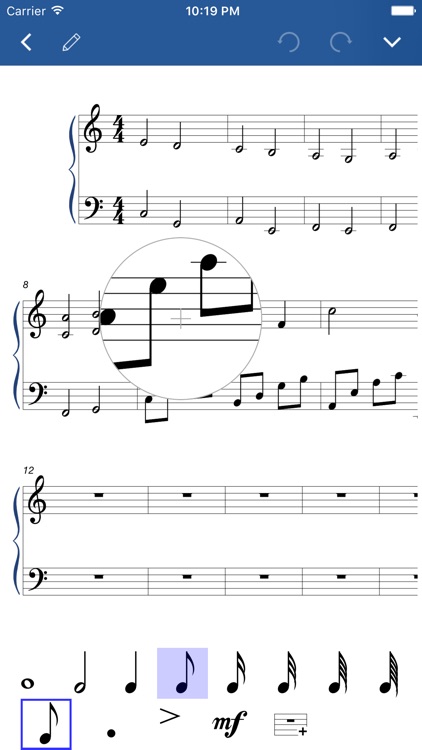 Notation Pad Full - Learn Sheet Music Score Notes