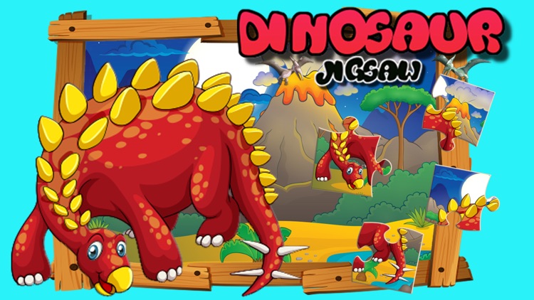 Dinosaur Jigsaw for Preschool Bedtime Activities