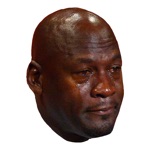 23 Tears - The Crying Jordan iMessage Sticker Pack