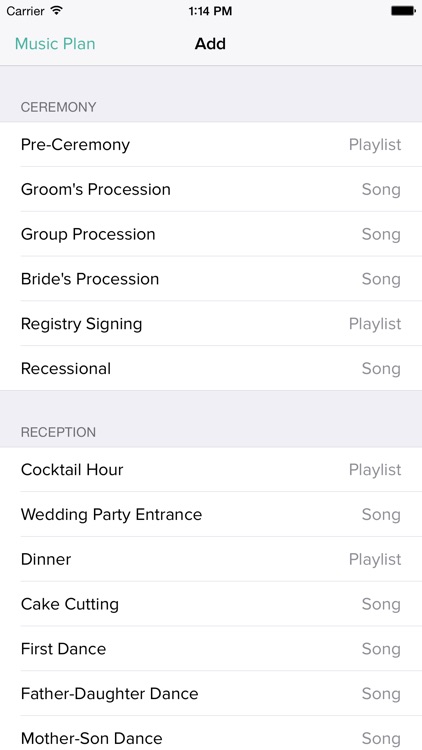 WeddingDJ - Plan and play your wedding music