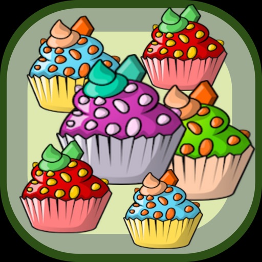 Cupcake Match Mania- Bake cake icon