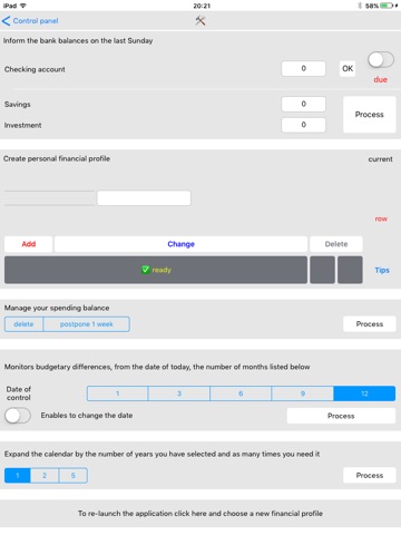 PerFin GP$ Financial Control screenshot 4