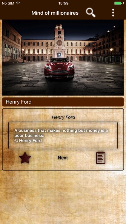 Millionaire mind