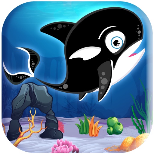 Orca Trail's Play Whale FREE - Sea Ocean Reef Swimmer Game For Toddlers & Kids icon