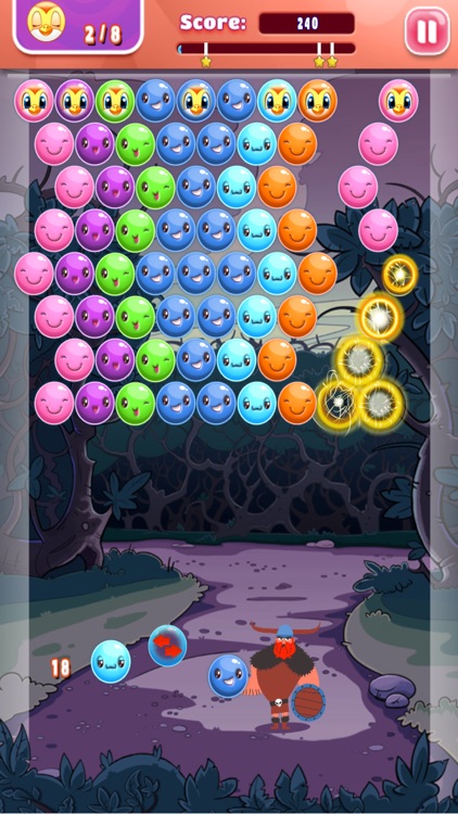 Viking Chief Bubble Warrior - FREE - color match adventure