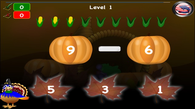 Thanksgiving Games Math Lite(圖4)-速報App