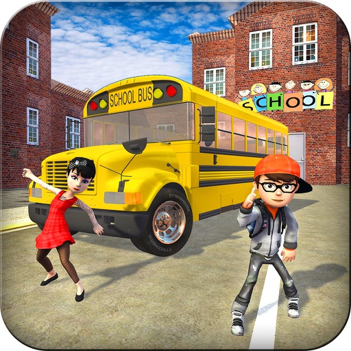 Crazy School Bus Transport Sim