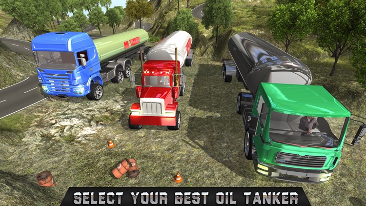 Offroad Oil Tanker Truck Cargo screenshot-3