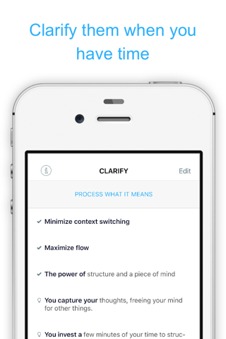Clair GTD Planner Pro - náhled