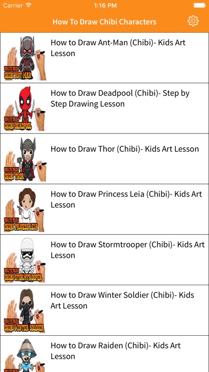 How To Draw - Learn to draw character in cute chibi form and practice drawing in app