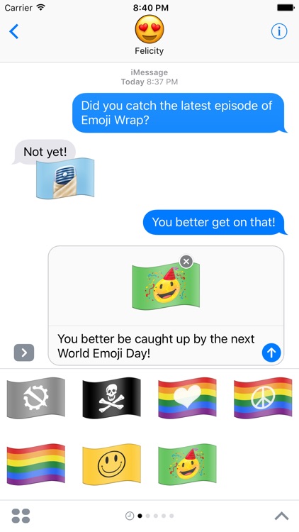 Emojipedia Flag Stickers