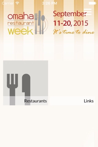 Omaha Restaurant Week screenshot 2