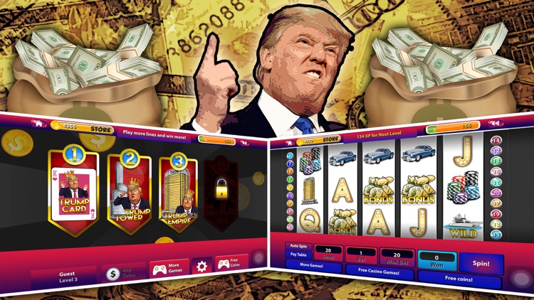 Classic Trump Slots In Vegas - Casino Slot Machine