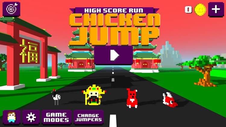 Chicken Jump - Crazy Traffic screenshot-0