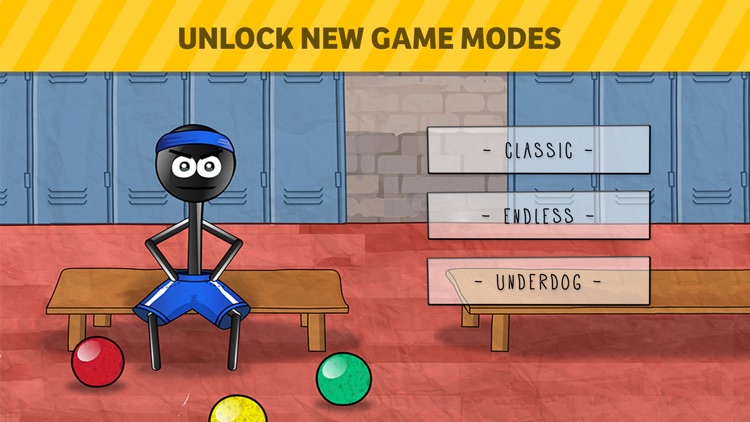 Stickman 1-on-1 Dodgeball screenshot-4