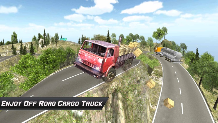 Offroad Cargo Truck Hill Drive