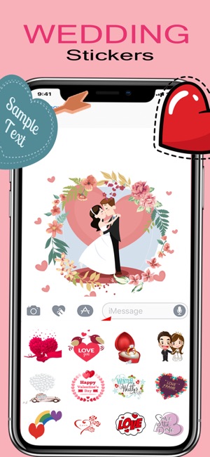 Wedding Love Stickers!(圖2)-速報App