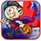 Crazy Ghost Halloween Day Jigsaw Puzzle Fun Game