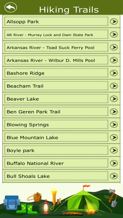 Arkansas Campgrounds & Trails screenshot 3