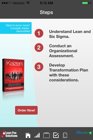 Healthcare Lean Organizational Assessment screenshot 2