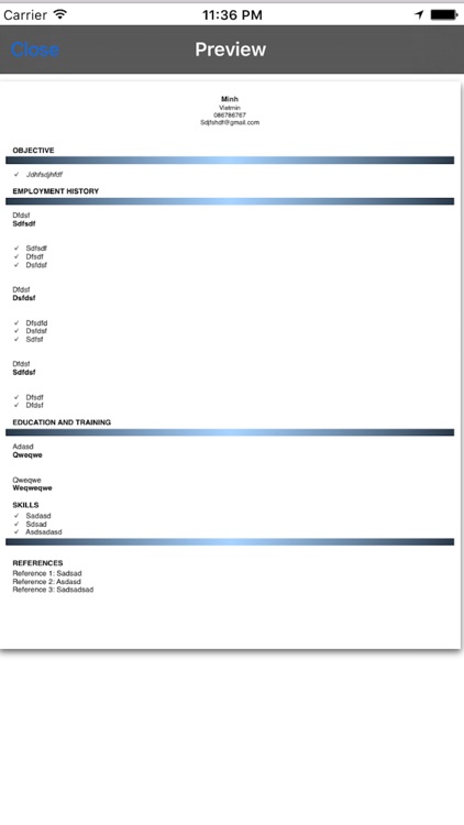 Resume Builder screenshot-4
