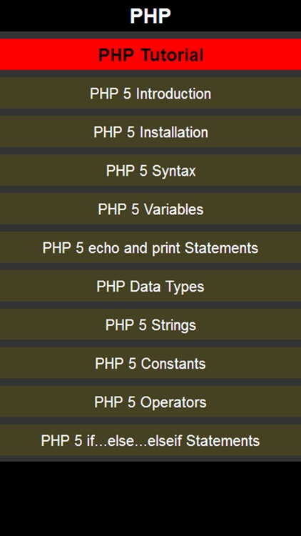 PHP programming tutorial