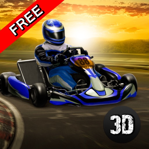 Kart Racing Rally Championship 3D Icon